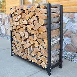 Expandable Firewood Rack