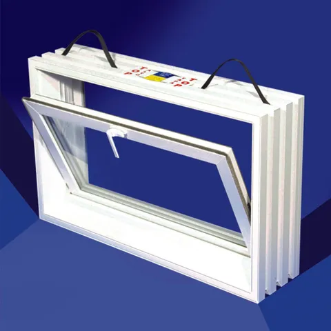 Duo-Corp PNP Hopper White Glass/Vinyl Window 16 in wide · 31-7/8 in long 1 pk