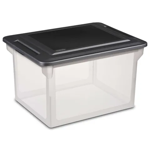 Sterilite 11 in high · 14 in wide · 18.5 in deep Stackable Storage Unit