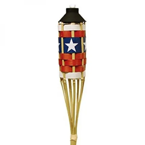Tiki Brand Americana Bamboo Torches, Set