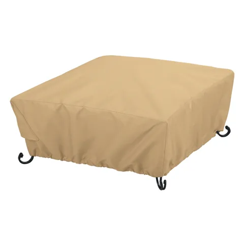Terrazzo Water-Resistant 30 Inch Full Coverage Square Fire Pit Cover