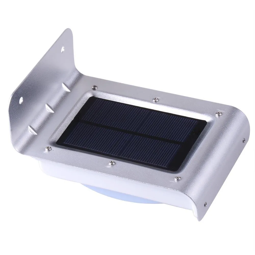 Yescom 16 LED Outdoor Solar-Powered Motion Sensor Light IP65 Water Resistant Exterior Wireless Security Garden Wall Lamp, photo 5 of 6