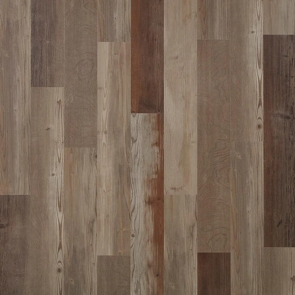 Pergo DuraCraft +WetProtect Warm Amber Walnut 7-1/2-in Wide x 6-mm Thick Waterproof Interlocking Luxury Vinyl Plank Flooring (17.43-sq ft), photo 7 of 20