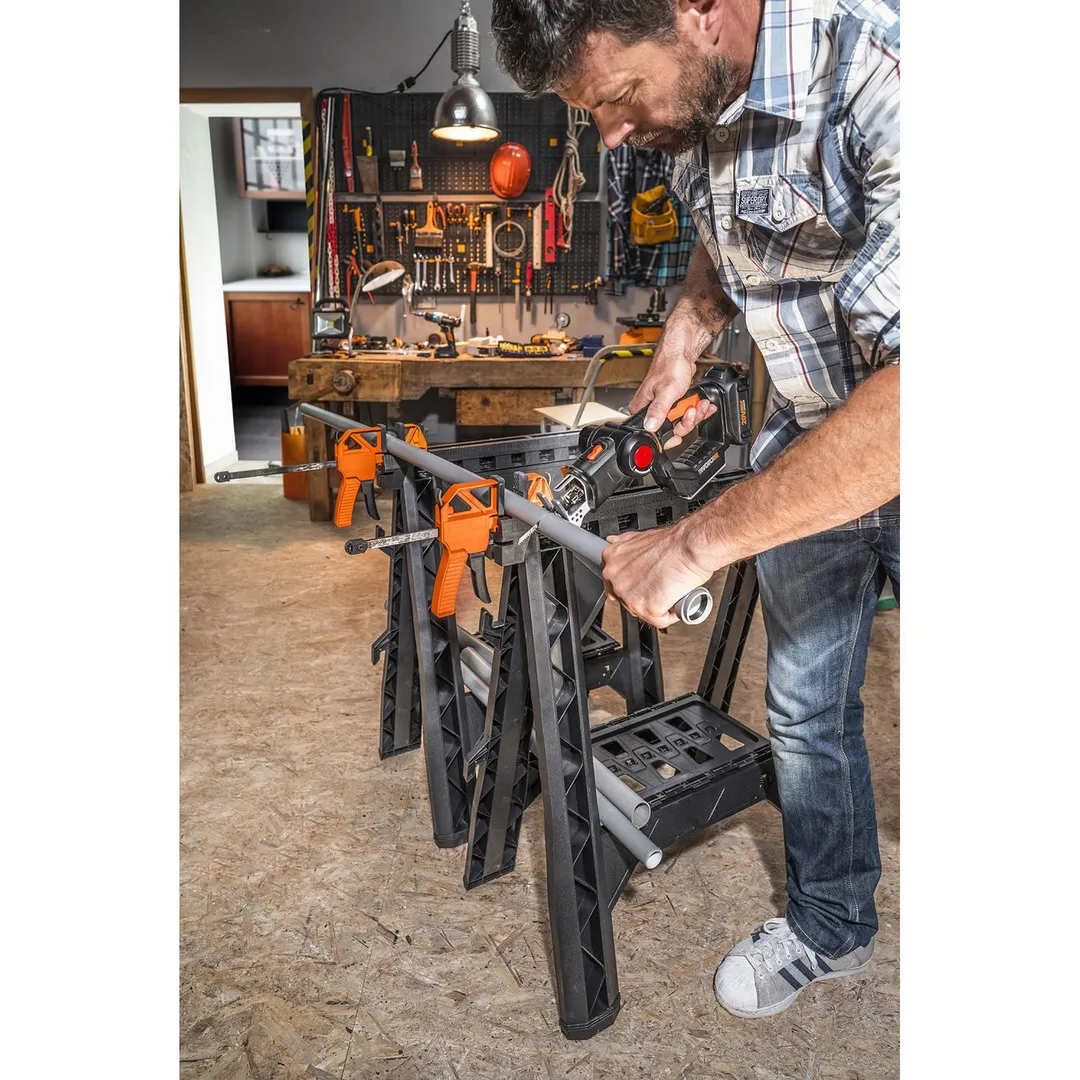 WORX 20V Axis 2-in-1 Reciprocating Saw And Jigsaw, Battery Included, WX550L, photo 4 of 7