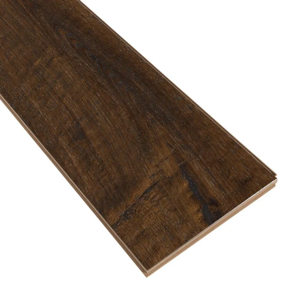 Pergo Outlast+ Waterproof Java Scraped Oak 10 mm T x 6.14 in. W x 47.24 in. L Laminate Flooring (16.12 sq. ft. / case), photo 2 of 11
