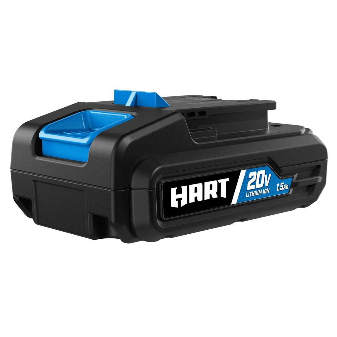 HART 20-Volt Cordless 36-Piece Project Kit, 3/8-inch Drill/Driver and 10-inch Storage Bag, (1) 1.5Ah Lithium-Ion Battery, photo 5 of 11