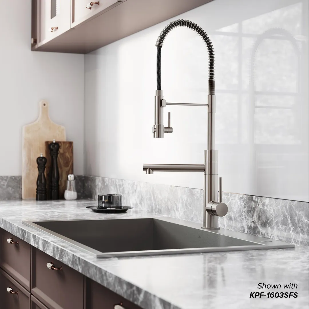 KRAUS 33 x 22 inch Pax Drop-In Topmount 16 Gauge Zero-Radius Double Bowl 2-Hole Stainless Steel Kitchen Sink, photo 4 of 15