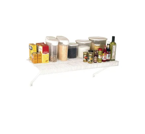 Rubbermaid 36 in high · 16 in wide · 36 in long Steel Tight Mesh Shelf Kit 1 pk