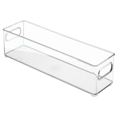 iDesign 4 in high · 4 in wide · 14.5 in deep Stackable Storage Bin