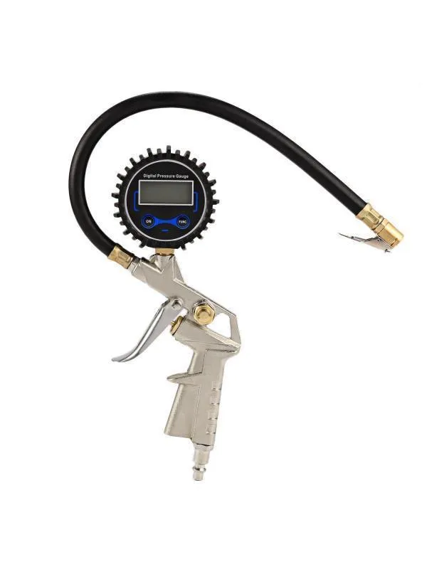 Generic Air Tire Inflator with High Accurate Digital Pressure Gauge For Car Truck Motorcycle Bike HFON, photo 2 of 6