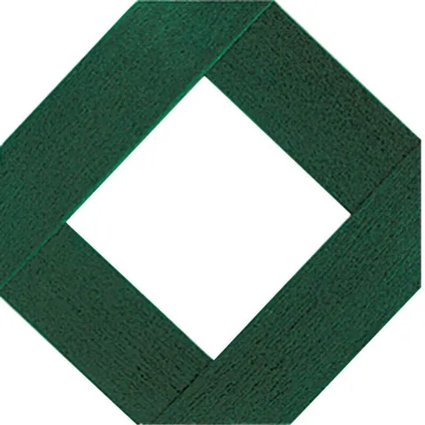 48 in wide · 8 ft long Forest Green Plastic Lattice Panel