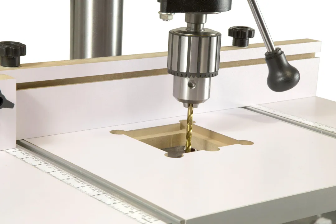 WEN 24-by-12-Inch Drill Press Table with an Adjustable Fence and Stop Block, DPA2412T, photo 4 of 5