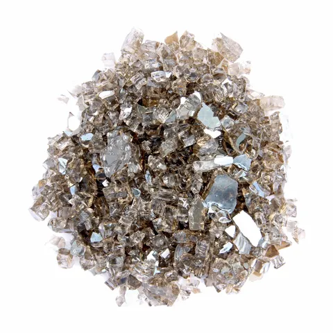 20lbs Reflective Fire Glass - Bronze