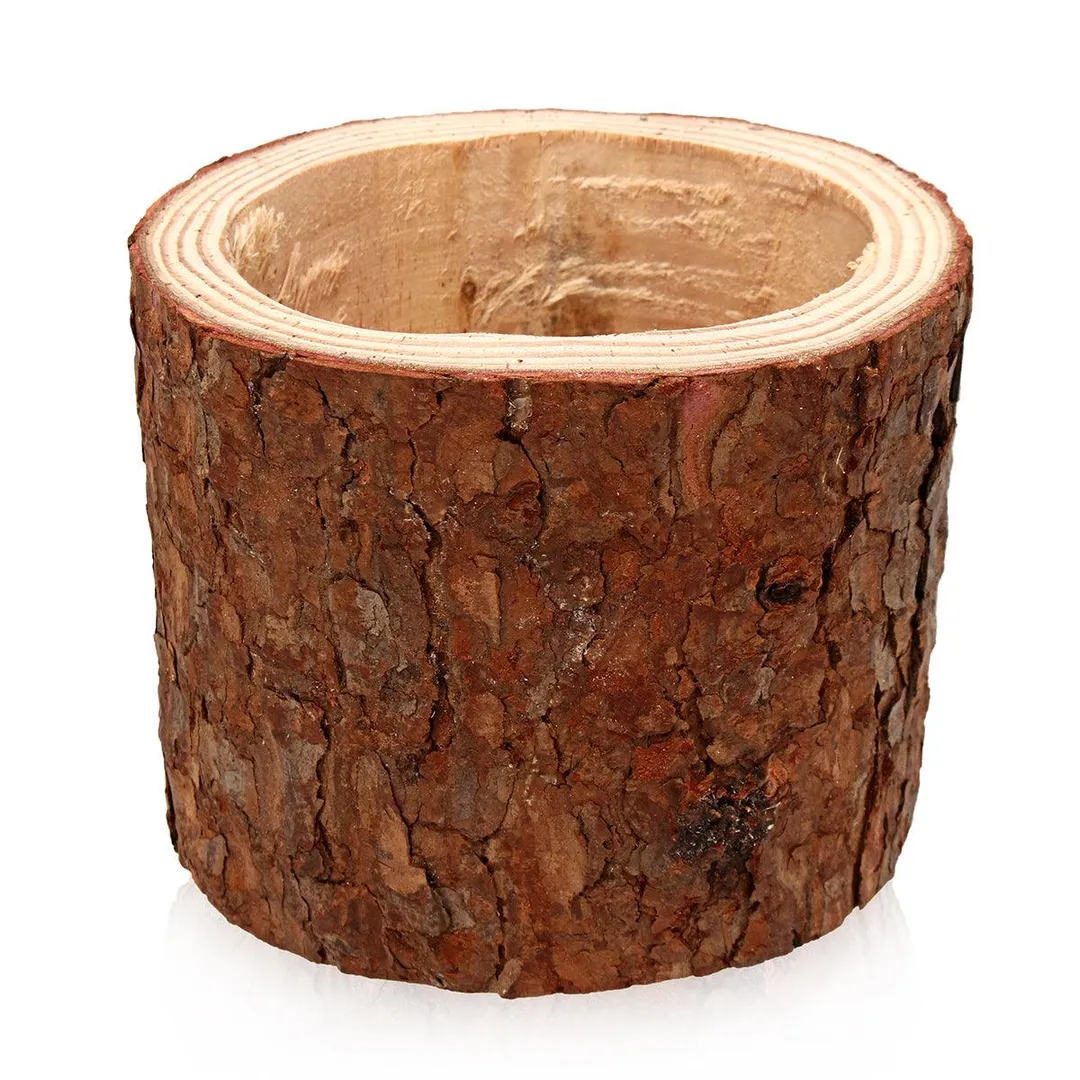 Wooden Succulent Garden Pot, Plant Pot Cactus Herb Planter, Plant Container, Gift for Mom Sister Aunt Best for Home Office Desk Decoration(2 - 5inch ), photo 5 of 9