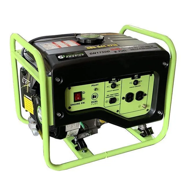 Green-Power America GN1750D 1750-Watt Propane and Gasoline Powered Dual Fuel Generator, Green, photo 3 of 5