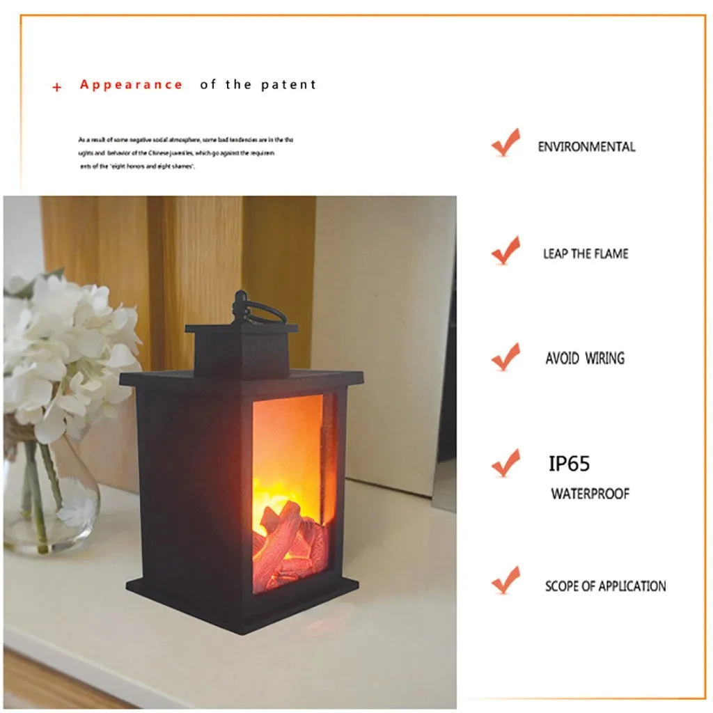 Bescita Waterproof Outdoor LED Lights Flashing Lights Garden Fireplace Lights Portable, photo 6 of 6