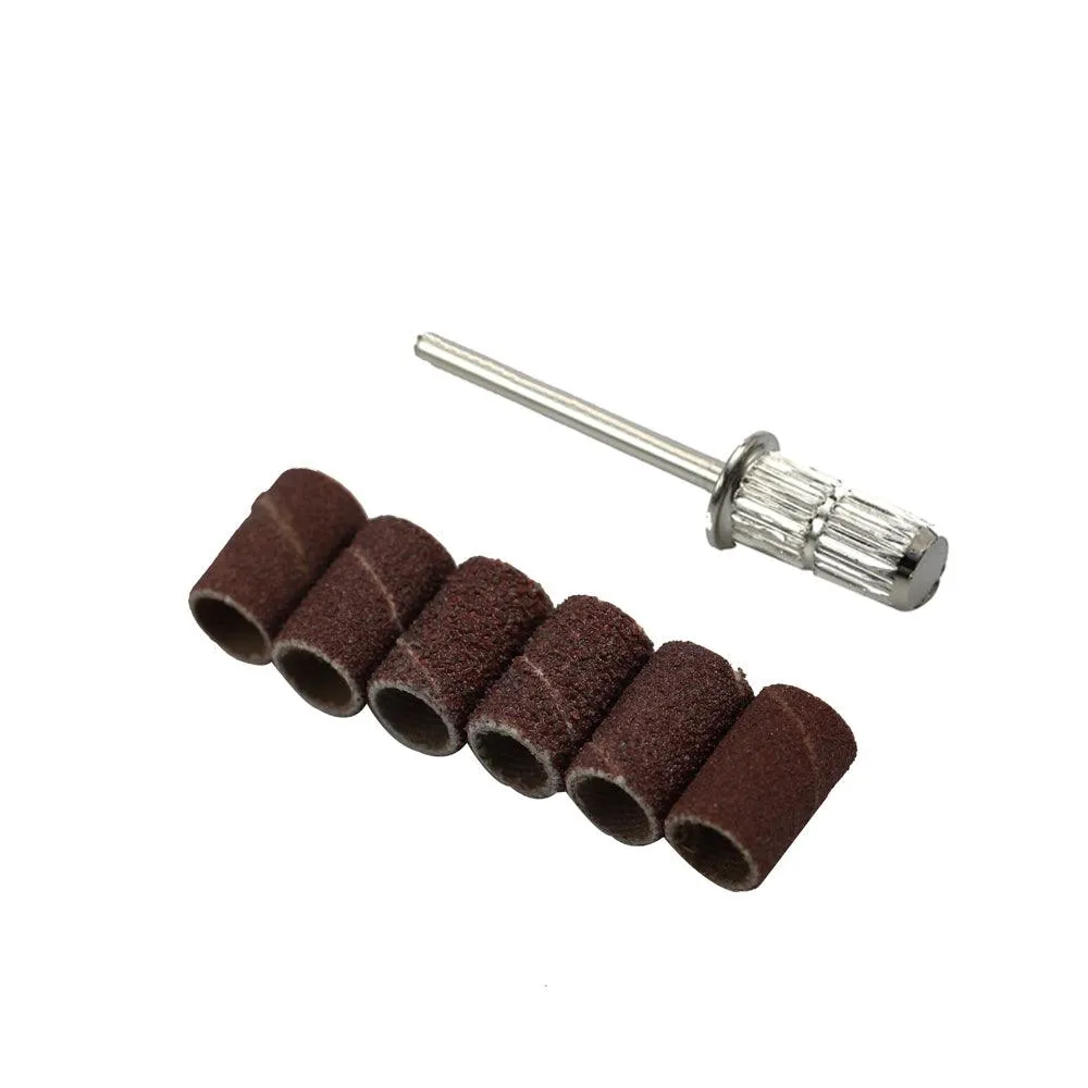 Anself Mini Electric Grinder Drill Tool Nail Gel Polish Removing Drill Manicure Machine Grinding Rotary Tool Kit for Milling Trimming Polishing Engraving, photo 7 of 7