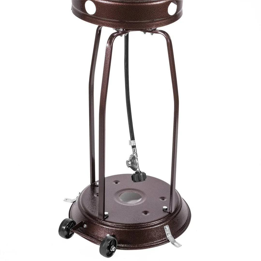 XtremepowerUS Premium Outdoor Patio Heater Propane LP Gas Garden Deck Tall Standing Heater, photo 5 of 6