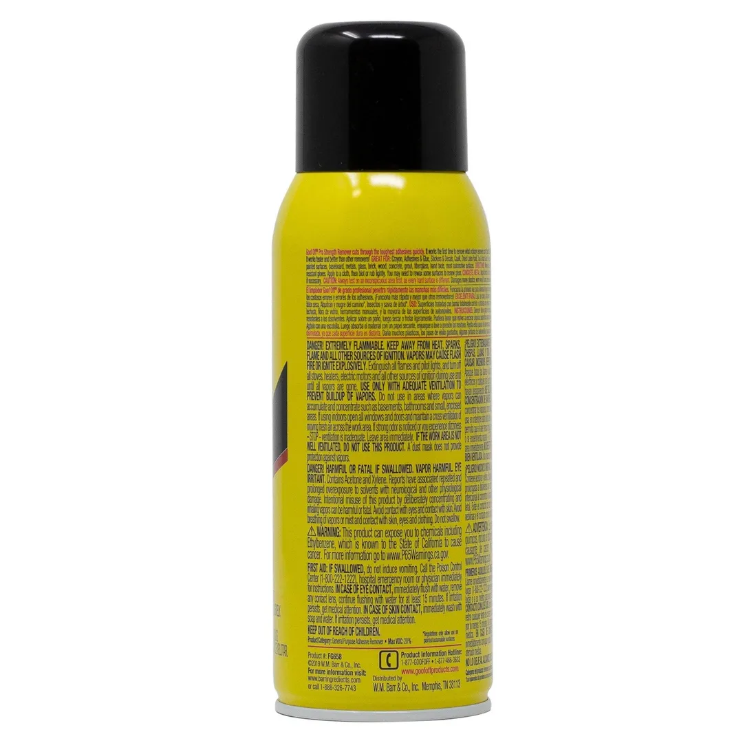 Goof off Professional Strength Remover – 12 fl. oz. - Latex Paint and Adhesive Remover Spray, photo 2 of 4