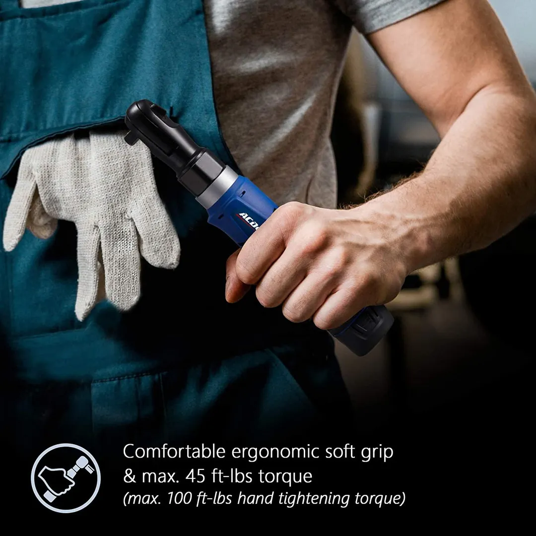 ACDelco ARW1209-K9 G12 Series 12V Li-ion Cordless ¼” & 3/8” Ratchet Wrench Combo Tool Kit,, photo 7 of 9