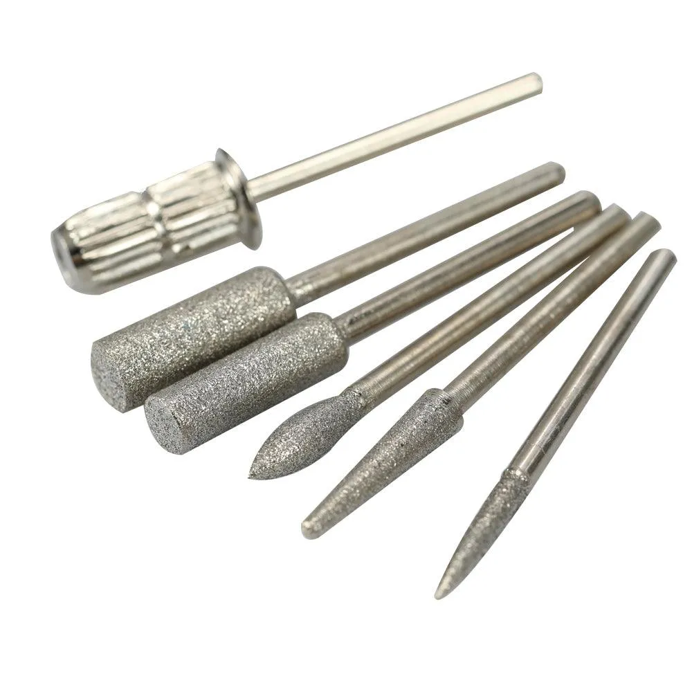 Anself Mini Electric Grinder Drill Tool Nail Gel Polish Removing Drill Manicure Machine Grinding Rotary Tool Kit for Milling Trimming Polishing Engraving, photo 5 of 7