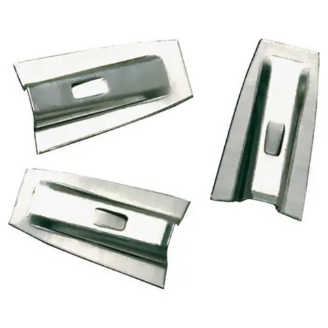 9.5 in long · 1 in wide Aluminum Gray Siding Wedge 100 pk