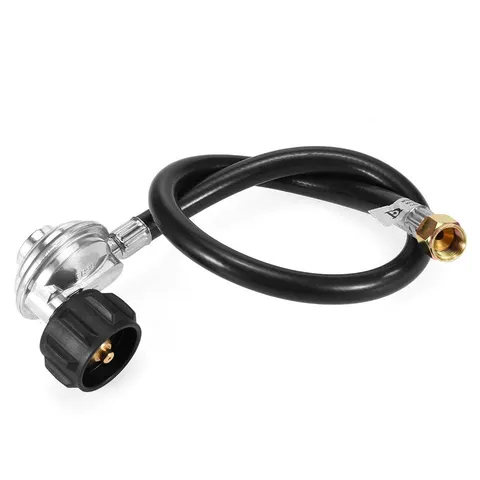 24 IINCH Propane Hose Regulator QCC1/Type-1 LPG Hose with 3/8'' Female Flare Nut for Most Gas Grill Fire Pit Table