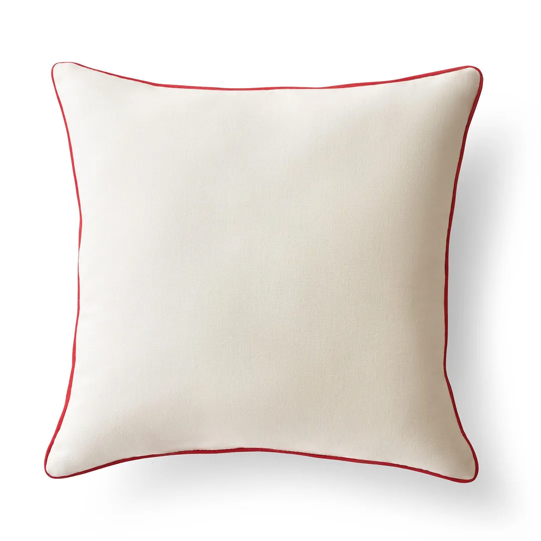 Better Homes & Gardens Merry Christmas Wreath Outdoor Pillow, 20" x 20", photo 2 of 3
