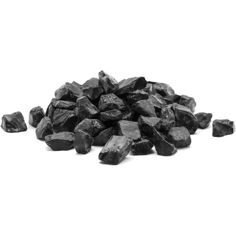 20 lb Black Landscape & Fire Pit Glass, 1/2"