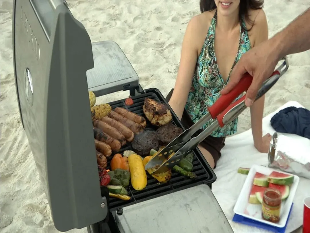 Cuisinart CGG-240 All Foods Roll-Away Gas Grill, Stainless Steel, photo 4 of 4