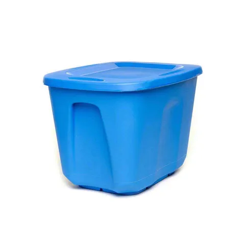 Homz 19.125 in high · 14 in wide · 13.5 in deep Stackable Storage Tote