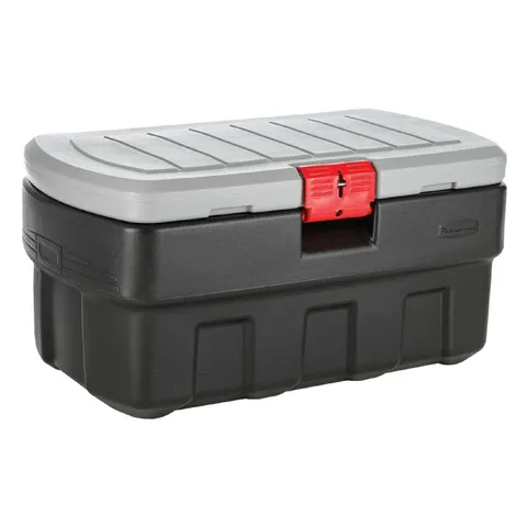Rubbermaid ActionPacker 16.9 in high · 20.8 in wide · 35 in deep Stackable Storage Tote
