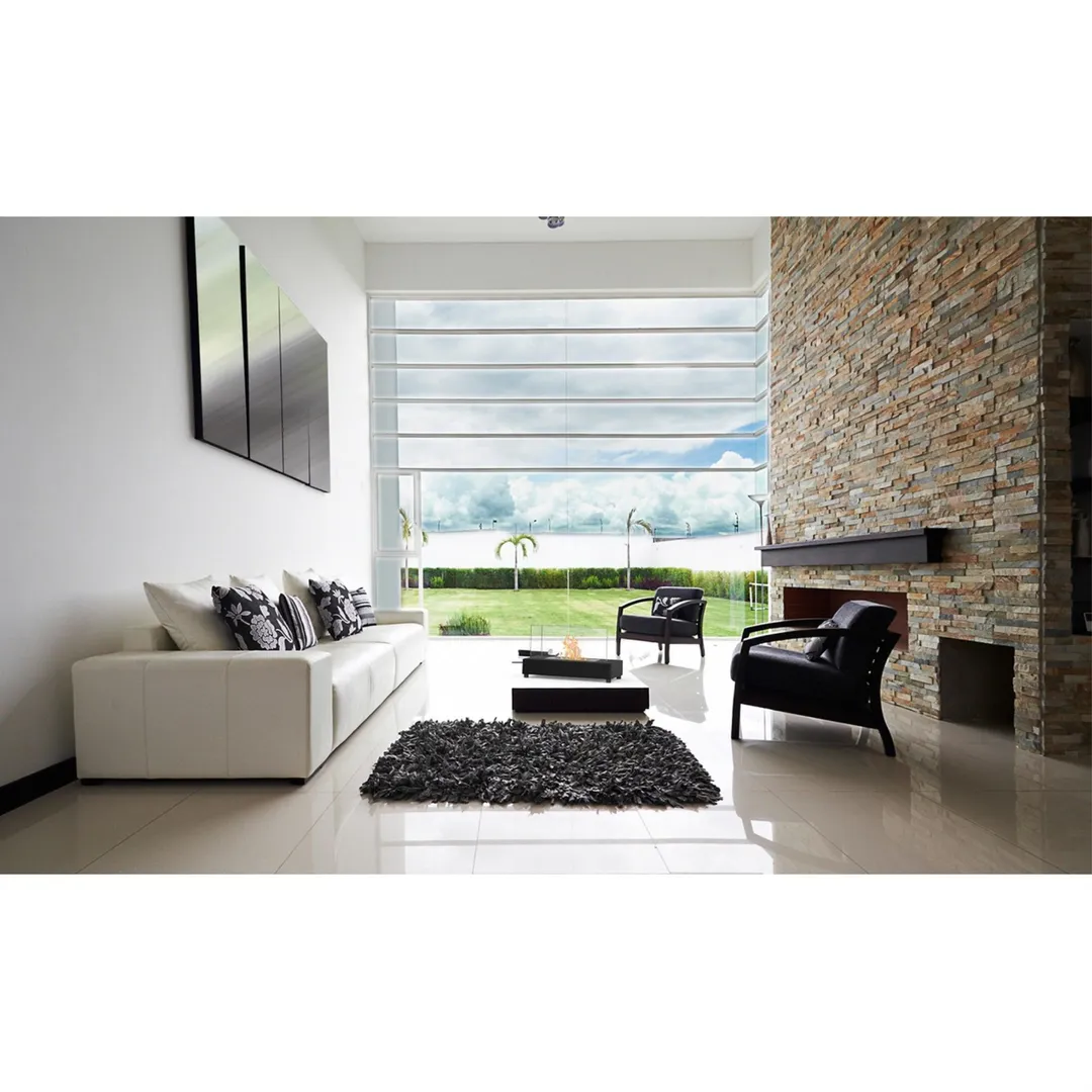 Regal Flame Avon Ventless Indoor Outdoor Fire Pit Tabletop Portable Fire Bowl Pot Bio Ethanol Fireplace in Black - Realistic Clean Burning Like Gel Fireplaces, or Propane Firepits, photo 4 of 4