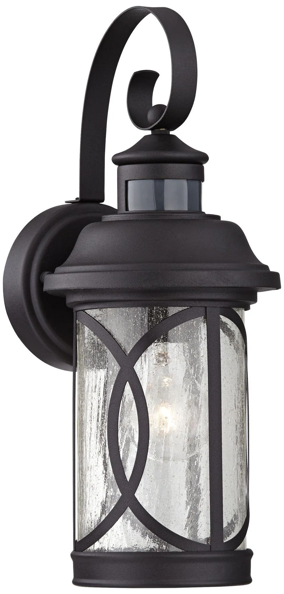 John Timberland Outdoor Wall Light Fixture LED Black Hanging 12.75" Motion Security Sensor Dusk to Dawn for House Deck Patio Porch, photo 2 of 8