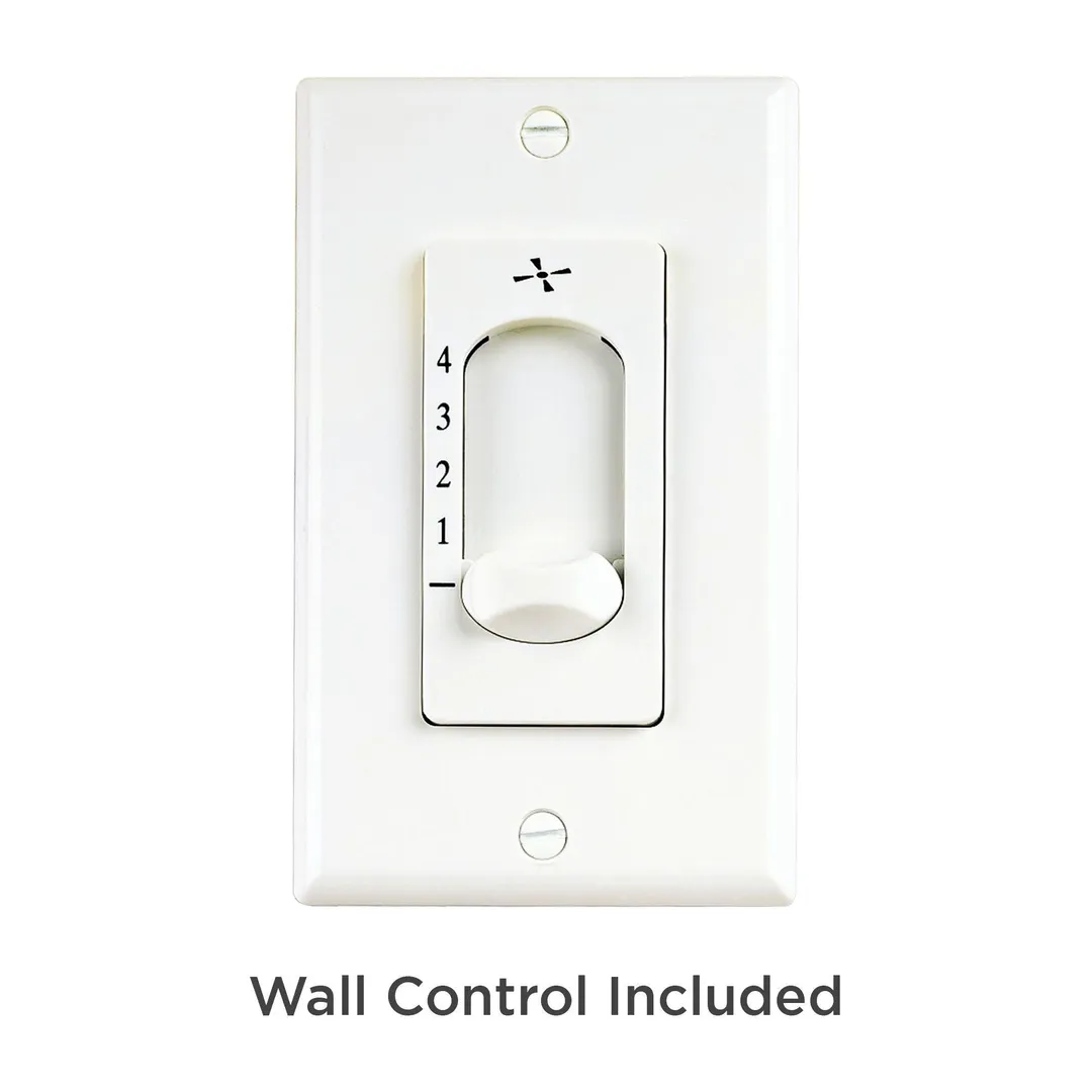 Casa Vieja 72" Casa Vieja Modern Industrial Outdoor Ceiling Fan Brushed Nickel Wall Control Damp Rated for Patio Porch, photo 4 of 7