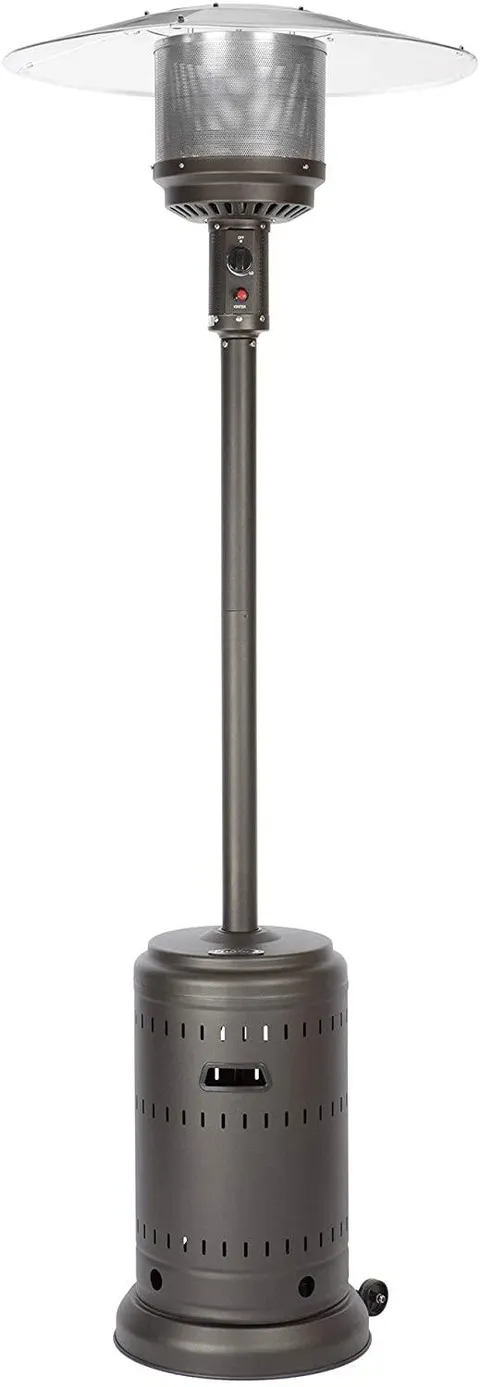 46,000 BTU Gray Stainless Steel Commercial Patio Heater