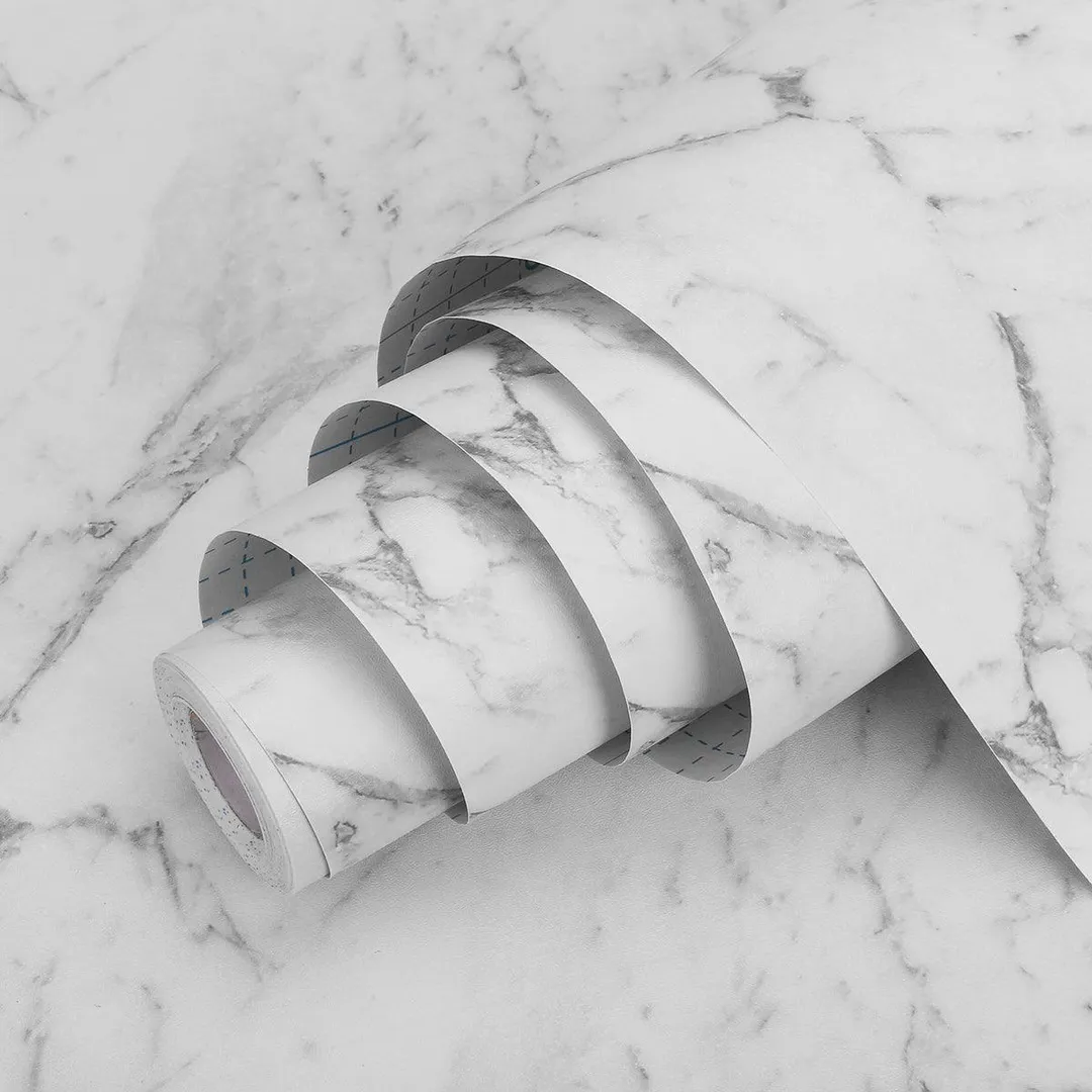 Stoneway 17.7" x 32.8' Marble Counter Top Covers Peel and Stick Wallpaper for Kitchen Cabinets Shelf Liner Self Adhesive Removable Wallpaper for Living Room Bathroom Wall Decor, photo 8 of 9