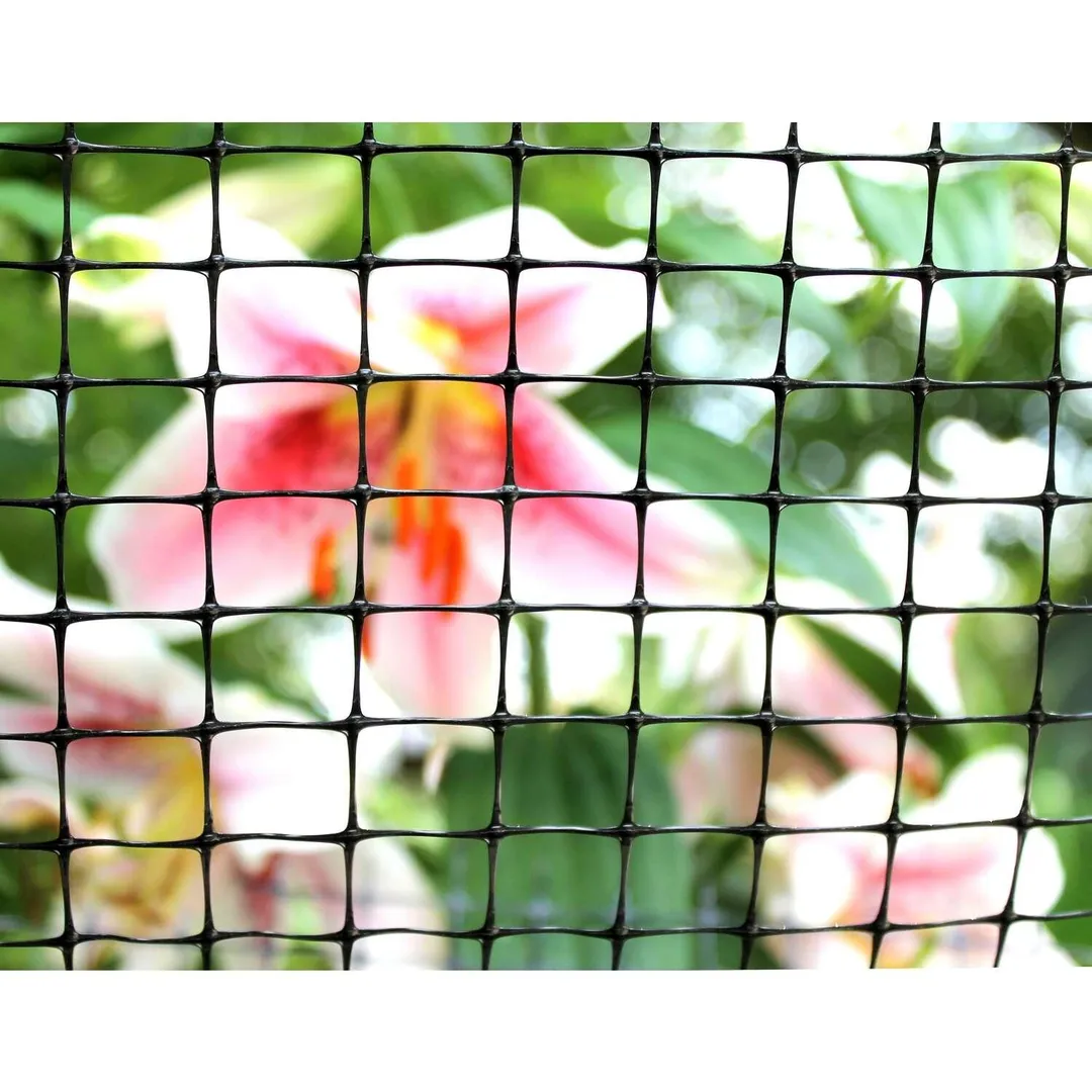 Tenax 4 ft. H X 50 ft. L Polypropylene Multi-Purpose Fence Black, photo 3 of 3