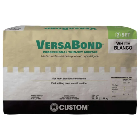 VersaBond White Thin-Set Mortar 50 lb