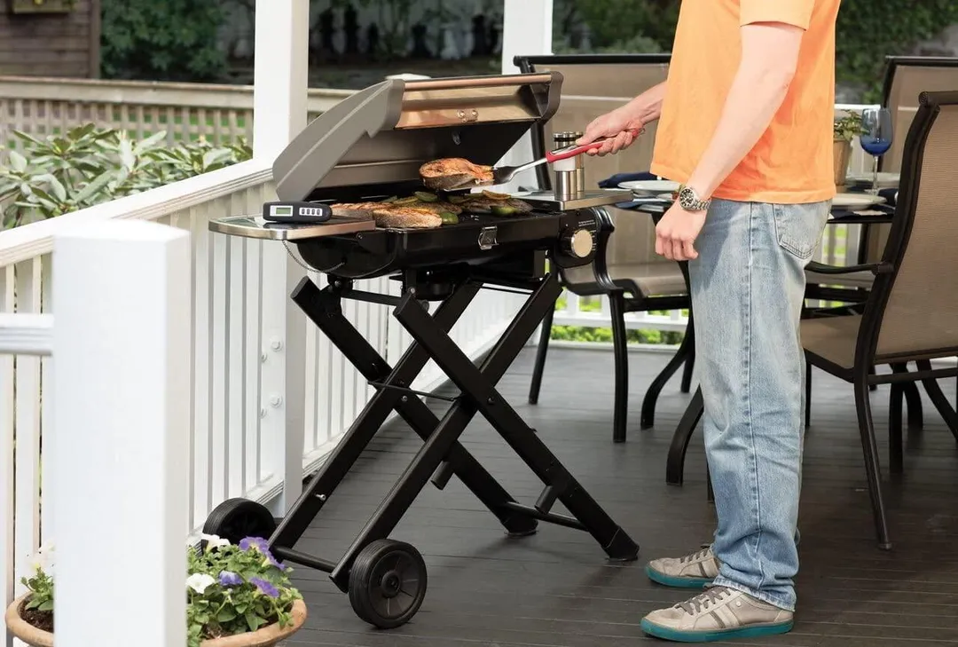 Cuisinart CGG-240 All Foods Roll-Away Gas Grill, Stainless Steel, photo 3 of 4