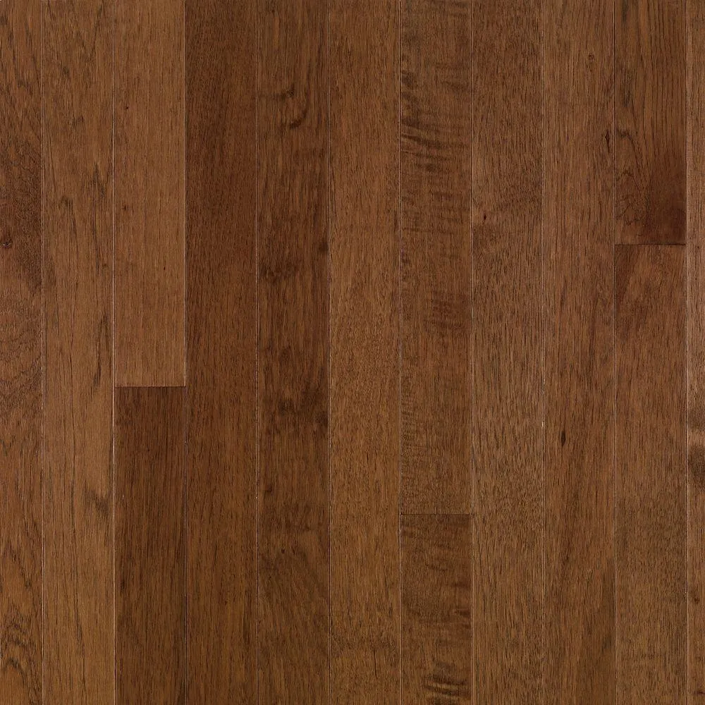 Bruce Country Natural Hickory 3/4 in. Thick x 3-1/4 in. Wide x Varying Length Solid Hardwood Flooring (22 sq. ft. / case), photo 4 of 6