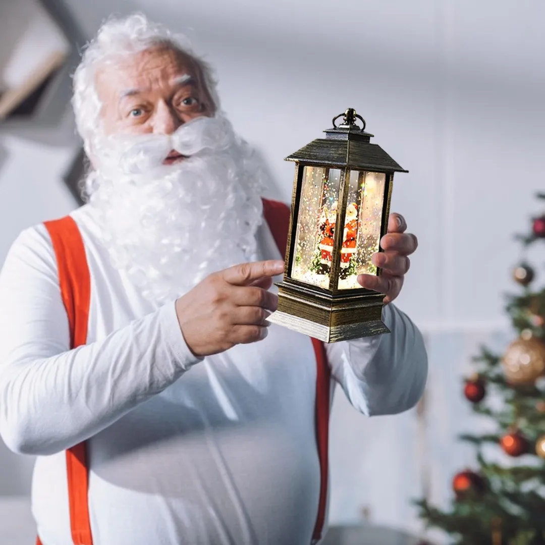 Ankishi Christmas Candle Lantern Battery Operated Hanging Flameless Lamp, photo 5 of 9