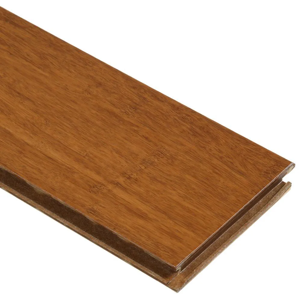 Home Legend Strand Woven Harvest 3/8 in. Thick x 4-3/4 in. Wide x 36 in. Length Click Lock Bamboo Flooring (19 sq. ft. / case), photo 2 of 9
