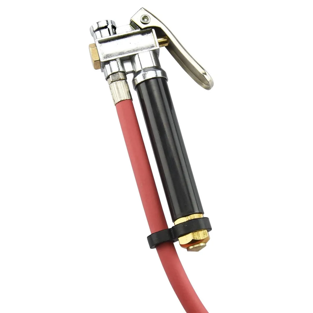 Hiltex 20700 Air Tire Inflator with Gauge and Dual Chuck, 120 PSI & 12-Inch Hose | Flexible, photo 3 of 3