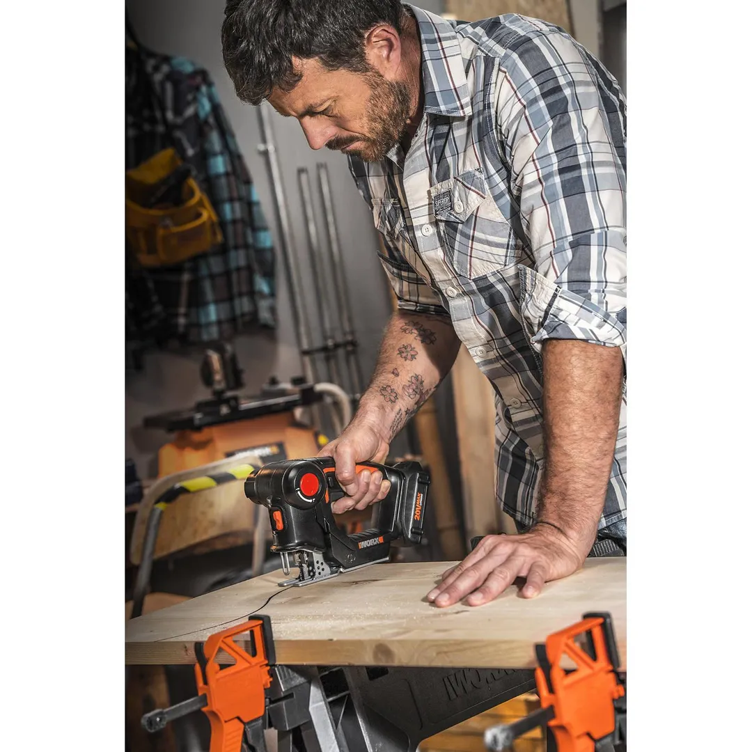 WORX 20V Axis 2-in-1 Reciprocating Saw And Jigsaw, Battery Included, WX550L, photo 7 of 7