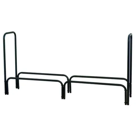 60-Inch Long Firewood Rack, Black