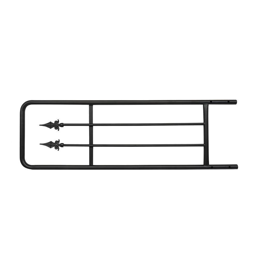 Zimtown Outdoor Firewood Racks Steel Wood Storage Log Rack Holder Black, photo 3 of 7