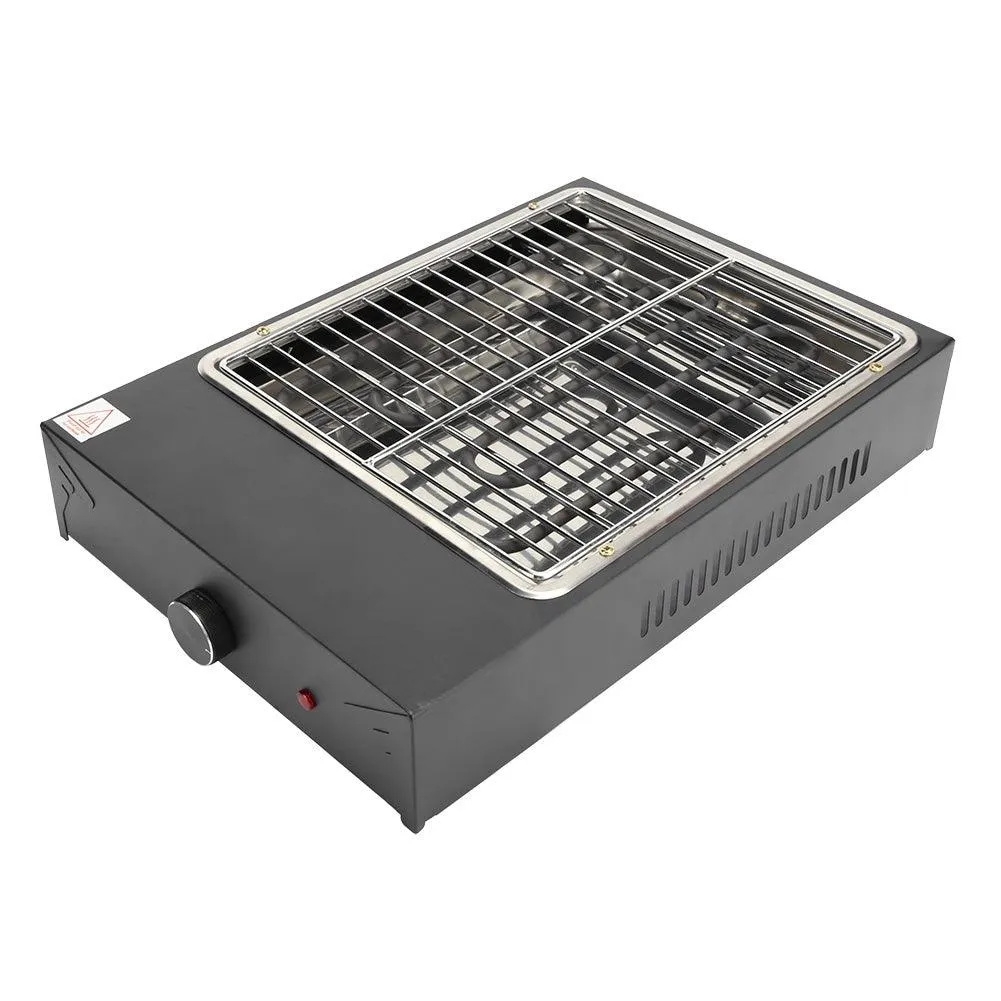 Mavis Laven Portable Electric Barbecue Grill, Household Outdoor Electric Grill, Electric Grill Removeble Non Stick BBQ Plate Cooking Barbecue Tool, photo 2 of 6