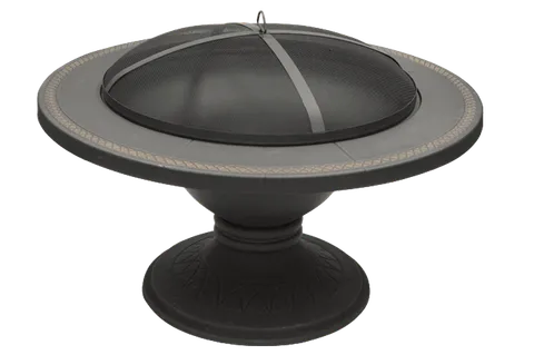 Dagan Bronze Outdoor Fire Pit Table, 42 Inch Diameter, DI-FP1008
