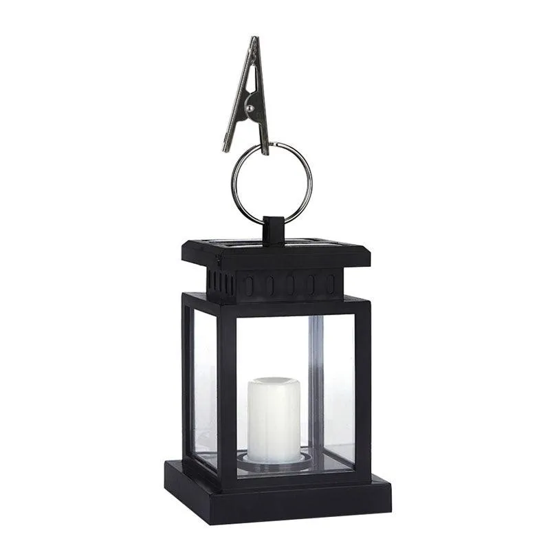 TOPCHANCES Solar Lights Solar Lanterns Dancing Flame Outdoor Hanging Lanterns Lights Decoration Lighting Solar Powered Waterproof Umbrella Lanterns Night Light Auto Sensor for Garden Patio Yard, photo 4 of 11